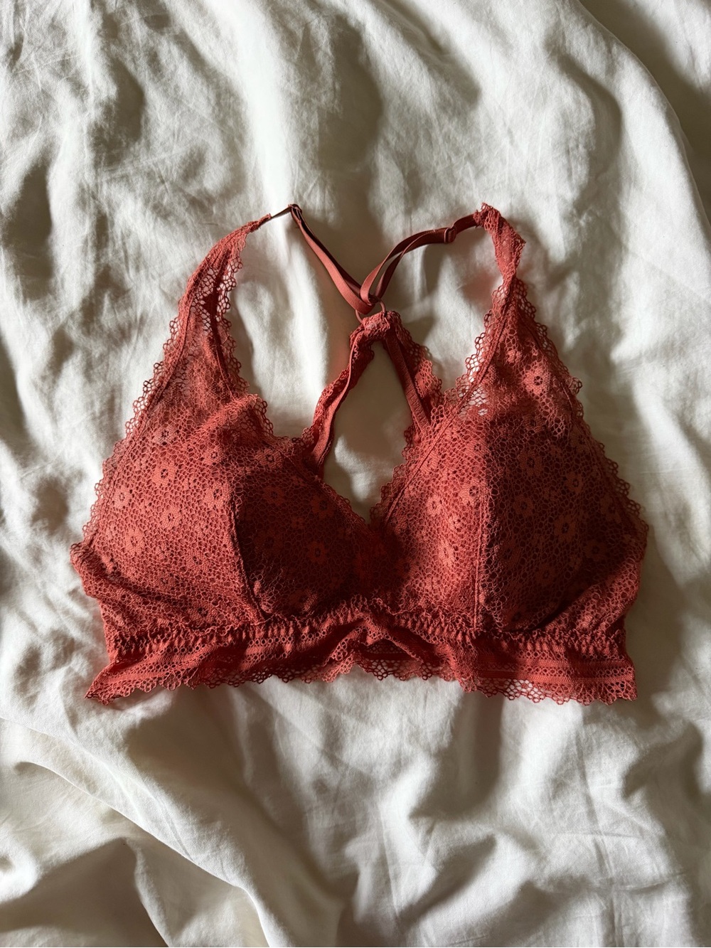 Victoria’s Secret Rust Orange Bralette Size M